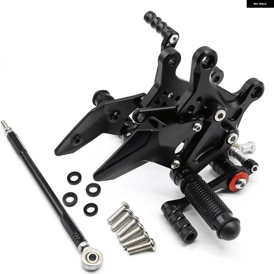 並行輸入品2024年モデル カワサキ ZX-25R ZX-4R SE ZX-4RR オートバイ フットペグ フットセット リアセット ZX4R ZX4RR ZX25R フットレスト 2020 - 2023