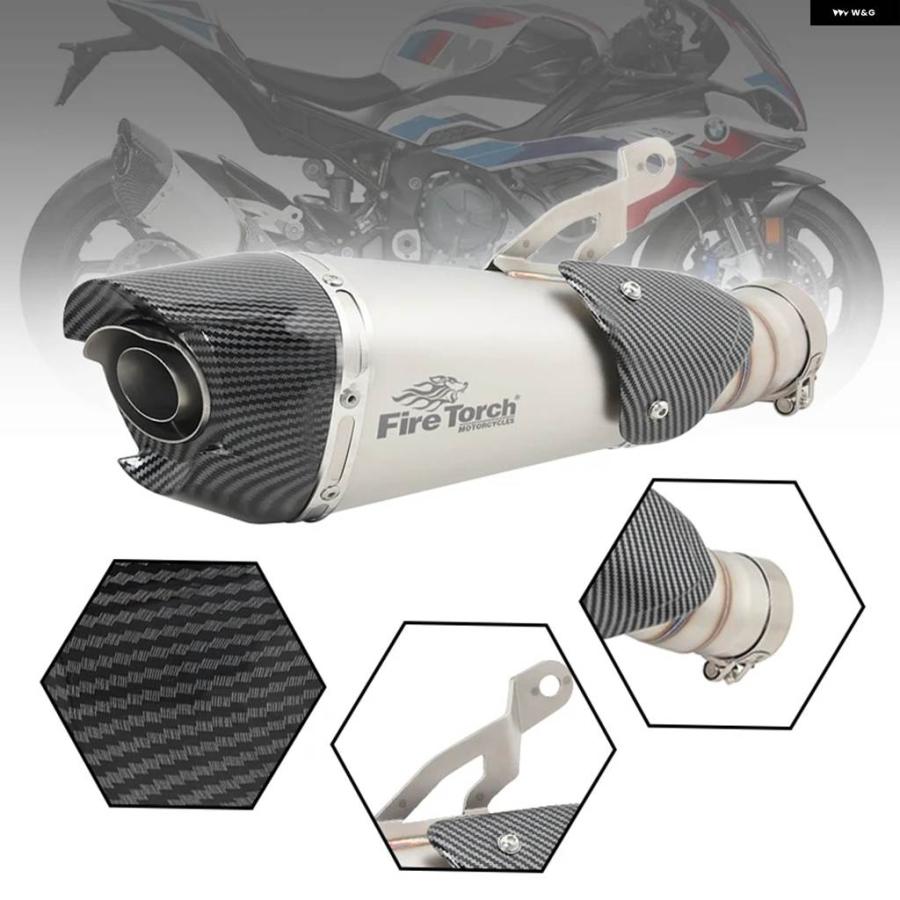 並行輸入品2019 - 2022 S1000RR S1000R DB キラー モト バイク マフラー付きスリップオン バイク GP エキゾースト システム エスケープ_7