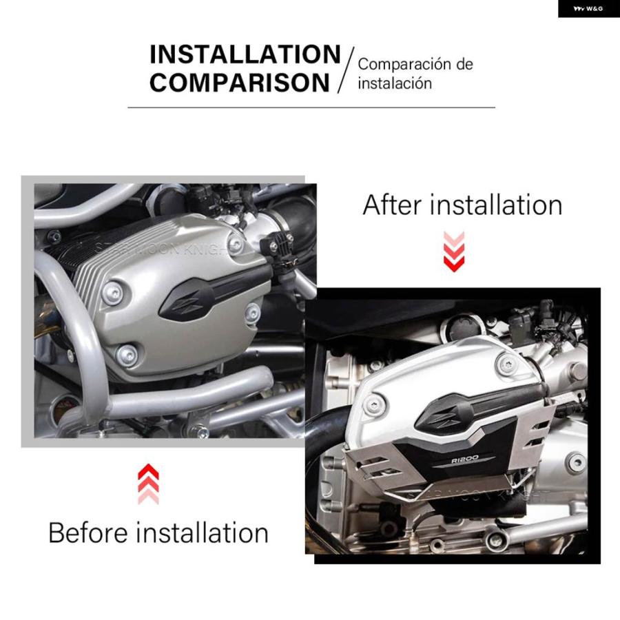 並行輸入品BMW GS 1200 2004 - 2009 R 1200 R GS R1200GS ADVENTURE R1200R R1200ST オートバイ シリンダー プロテクター ガード 黒 エンジン カバー_13