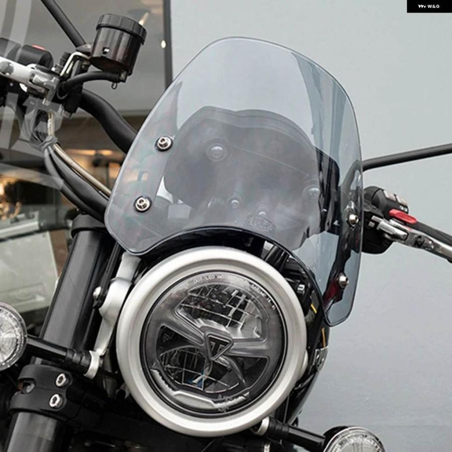 並行輸入品 1200XE/XC/BE バイク ウインドシールド ウィンドデフレクター トライアンフ BONNEVILLE SCRAMBLER 1200 XE XC BE 120の画像