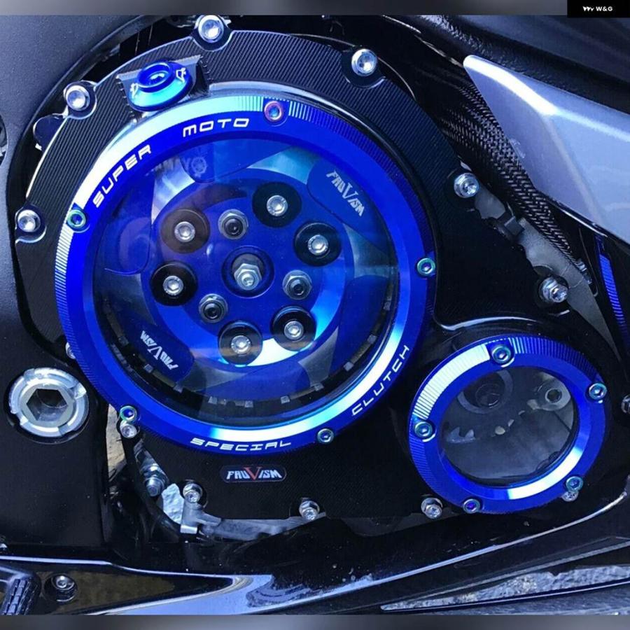 並行輸入品 GSXR600 GSXR750 クリアクラッチカバー スプリング リテーナー プロテクター ガード 2006- 2024 スズキ GSX-R GSX R_5