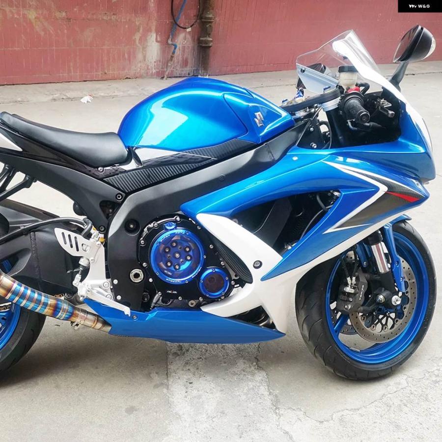 並行輸入品 GSXR600 GSXR750 クリアクラッチカバー スプリング リテーナー プロテクター ガード 2006- 2024 スズキ GSX-R GSX R_6