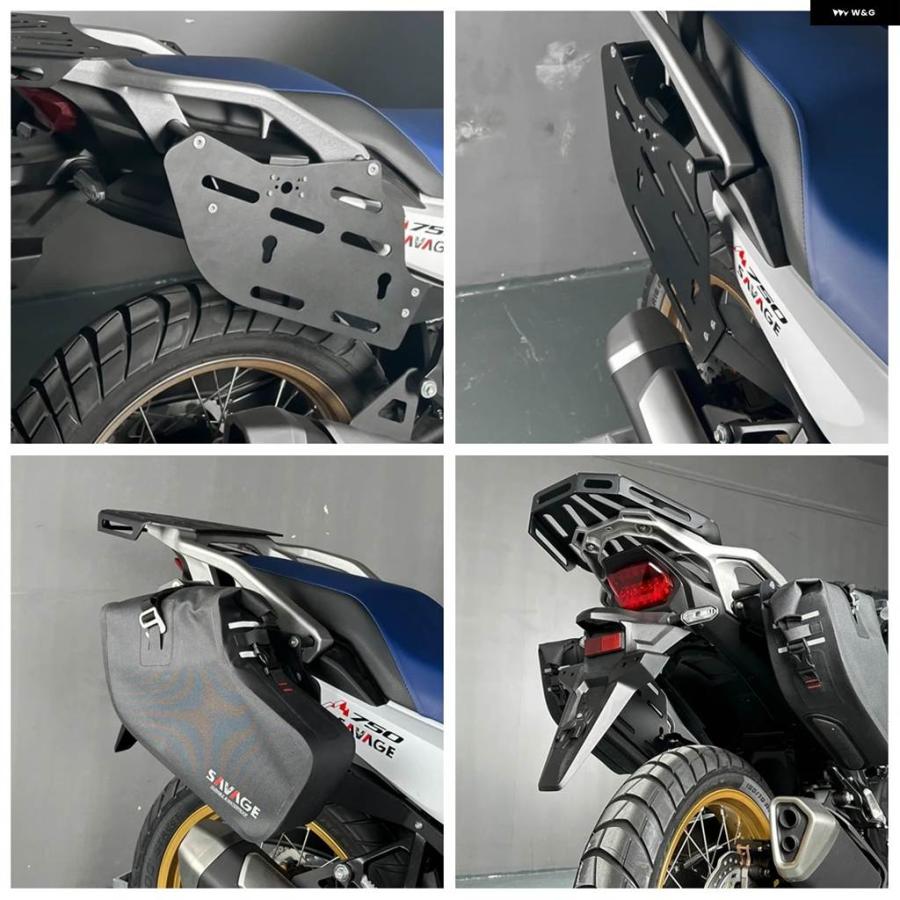 並行輸入品 XL750TRANSALP 2025 サイドケース サドルバッグ ブラケット サポート ホンダ XL750 TRANSALP750 サイド ボックス ソの画像