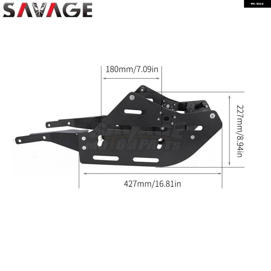 並行輸入品 XL750TRANSALP 2025 サイドケース サドルバッグ ブラケット サポート ホンダ XL750 TRANSALP750 サイド ボックス ソの画像