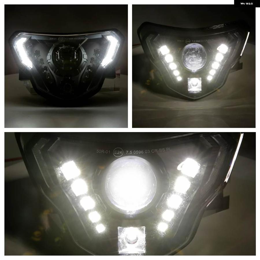 並行輸入品 バイク ライト BMW G310GS G310R GS 2017-2020 LED フロント ヘッドライト ヘッドランプ アセンブリ_2