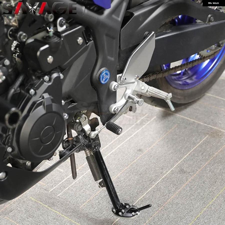並行輸入品 2025 ヤマハ YZFR3 左 ギア シフト レバー MT03 MT25 YZF R25 R3 バイク シフター ペダル トゥペグの画像