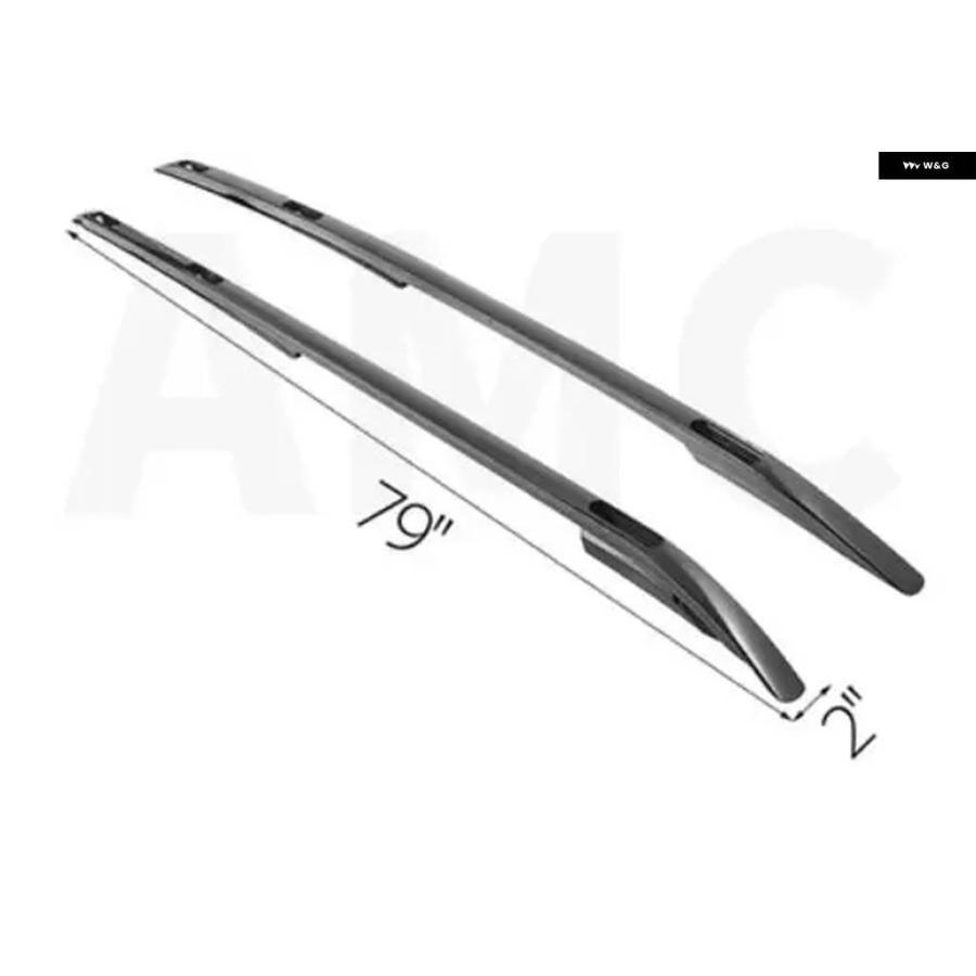 並行輸入品 ランドローバー ディスカバリー 5 LR5 2017-2022 アルミ ルーフラックレールバー ラゲッジ キャリア バーの画像