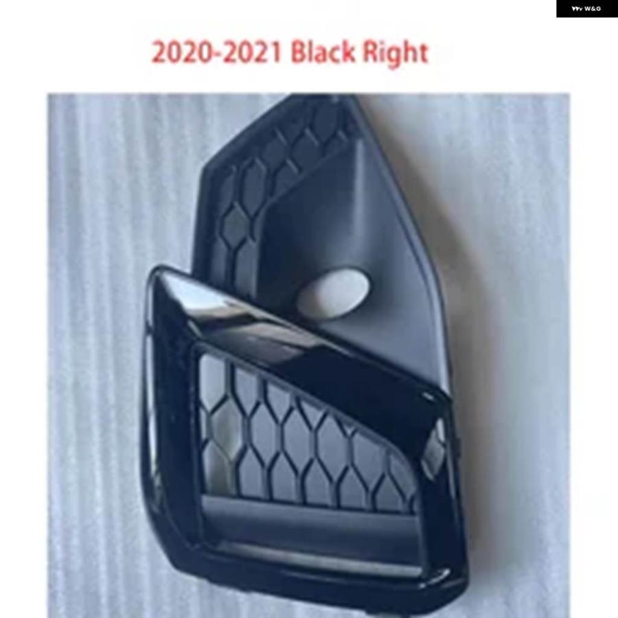 並行輸入品 アウディ A4 2019 - 21 オート 左 右側 フロント バンパー フォグランプ グリル カバー ACCホールの画像
