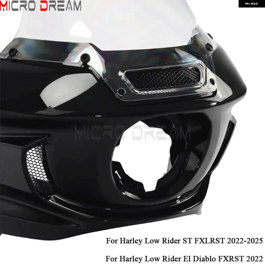 並行輸入品 ハーレー ローライダー ST FXLRST ローライダー エルディアブロ FXRST 2022-2025 バイク ベント グリル フェアリング_2