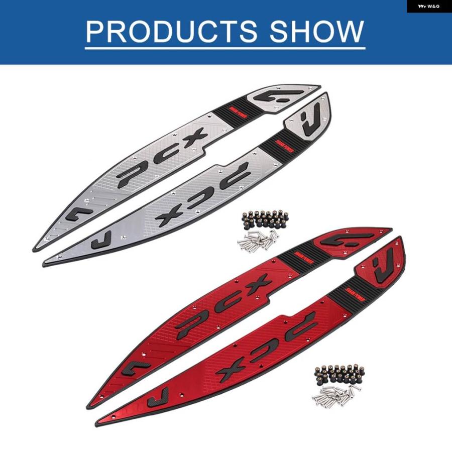 並行輸入品 オートバイ フットレスト フットボード フットペダル フットレスト ステップ パッド ホンダ 125 PCX125 PCX160 2020_8