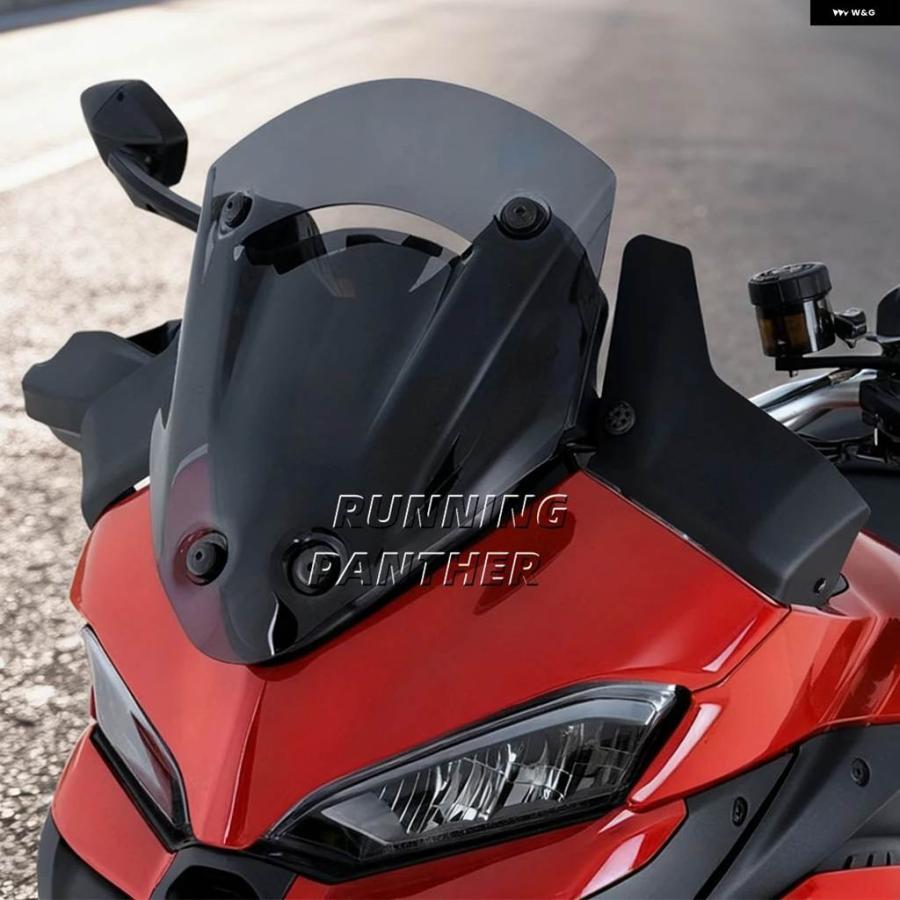 並行輸入品 サイドウィンド ディフレクター ドゥカティ MULTISTRADA V2 V2S 2025 ALETTONI バイク ウインドシールド スポイラー_6