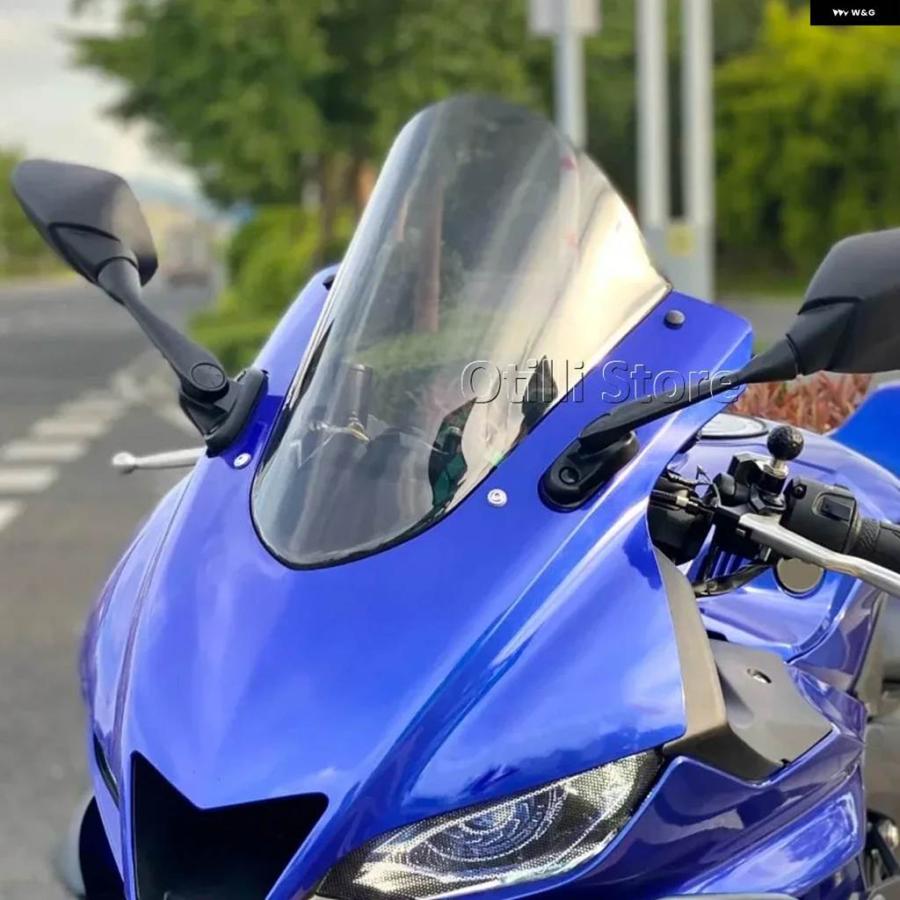 並行輸入品 オートバイ ウインドシールド ウインドスクリーン ヤマハ YZF R25 YZF R3 YZF-R25 YZF-R3 2019-2025 ウインド_5