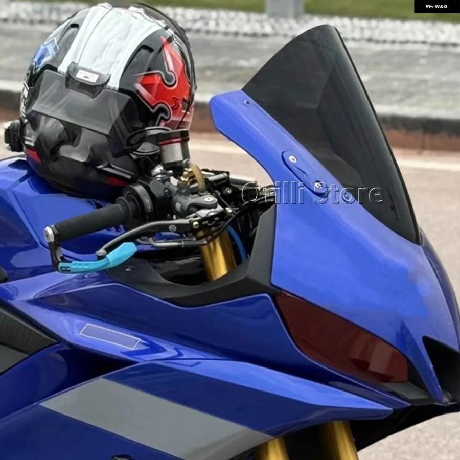 並行輸入品 オートバイ ウインドシールド ウインドスクリーン ヤマハ YZF R25 YZF R3 YZF-R25 YZF-R3 2019-2025 ウインド_6
