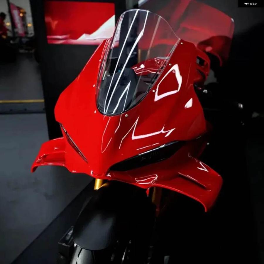 並行輸入品 ドゥカティ PANIGALE V4 V4S V4R 2025 2026 ウインドシールド オートバイ ウインドスクリーン フェアリング 風防_4