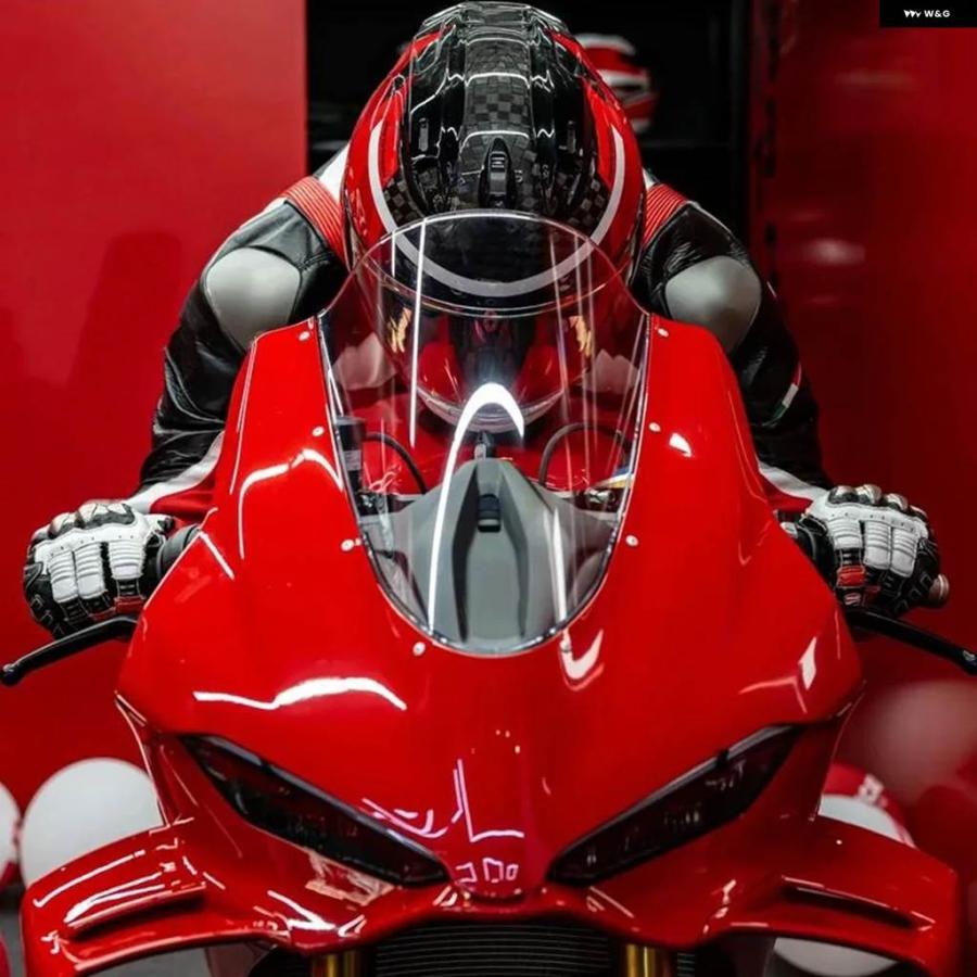 並行輸入品 ドゥカティ PANIGALE V4 V4S V4R 2025 2026 ウインドシールド オートバイ ウインドスクリーン フェアリング 風防_5