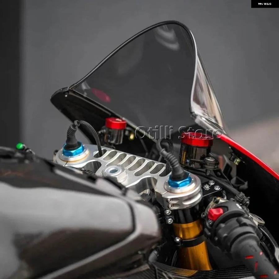 並行輸入品 レーシング ウインドスクリーン ドゥカティ PANIGALE V2 2018-2020 - 24 V4 2018 2019 オートバイ_7