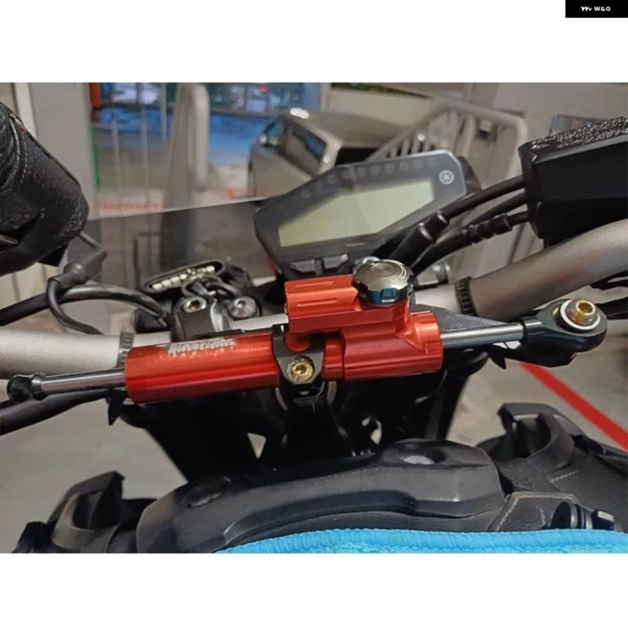 並行輸入品 MT09 FZ09 FZ-09 2016 - 19 MT-09 SP 2013 - 2020 オートバイ ステアリングスタビライザー ダンパー ブラケット_3
