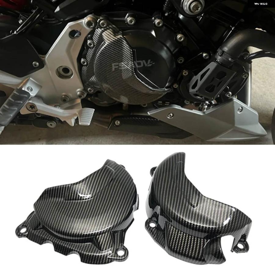 並行輸入品 オートバイ エンジン シリンダー カバー ヘッドプロテクションクラッチガードカーボン BMW F750GS F850GS ADV F900R_3