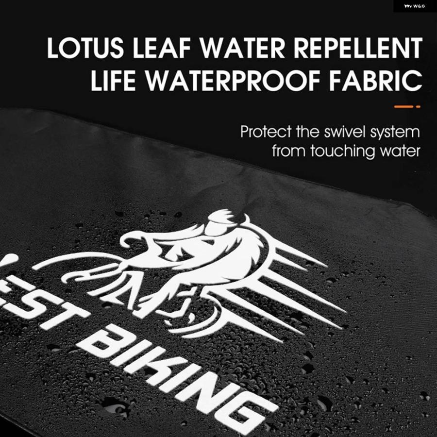 並行輸入品 WEST BIKING 自転車 スプロケット カバー MTB ロード バイク クランクセットカバー 防水 反射 チェーン カバー 自転車 | ブランド登録なし | 03