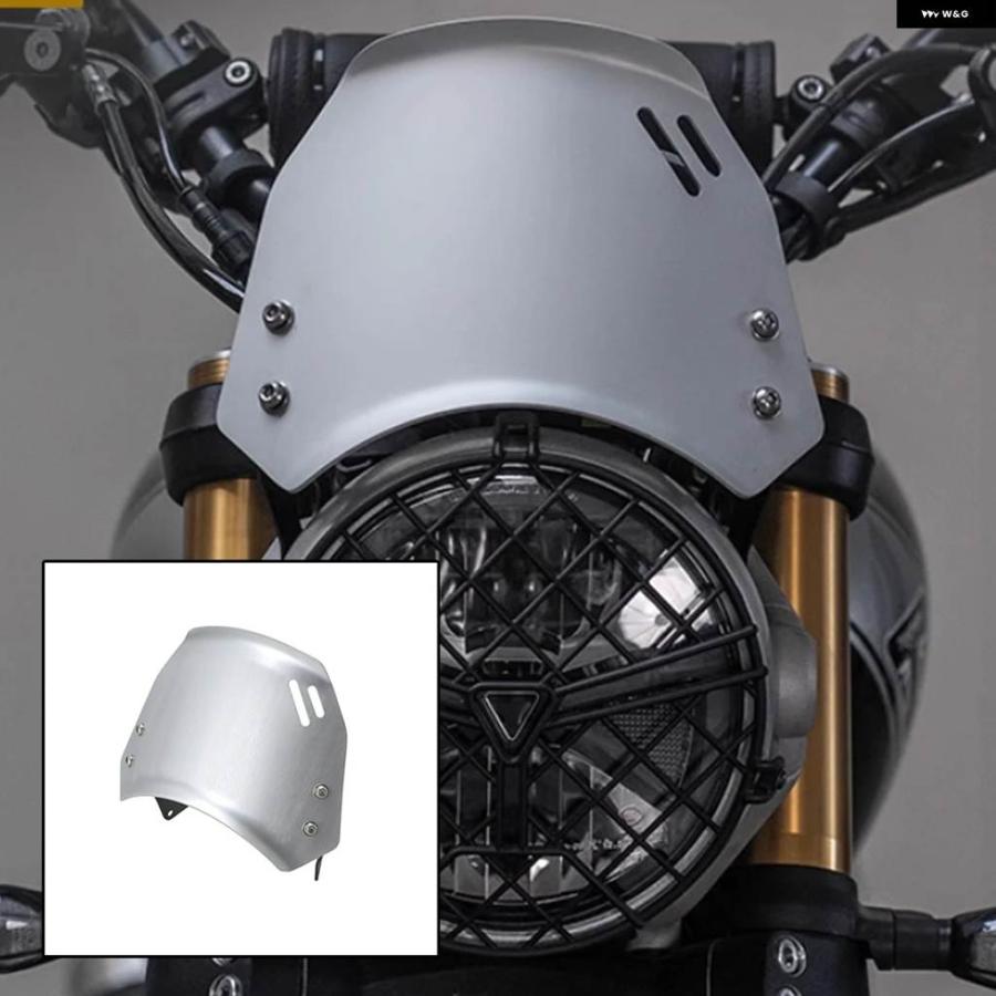並行輸入品 スクランブラー400X オートバイ ウインドスクリーン