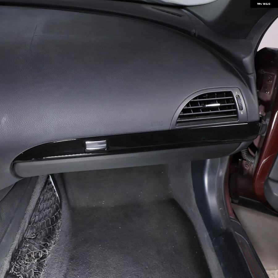 並行輸入品 BMW E63 E64 6シリーズ 2004-2009用 カーパッセンジャー ダッシュボード パネル トリム 装飾 ストリップ ブラック | ブランド登録なし | 05