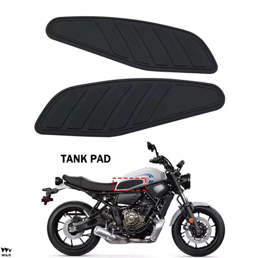 YAMAHA ヤマハ XSR700 用 純正 配送 タンクカバー シルバー 美品 送料