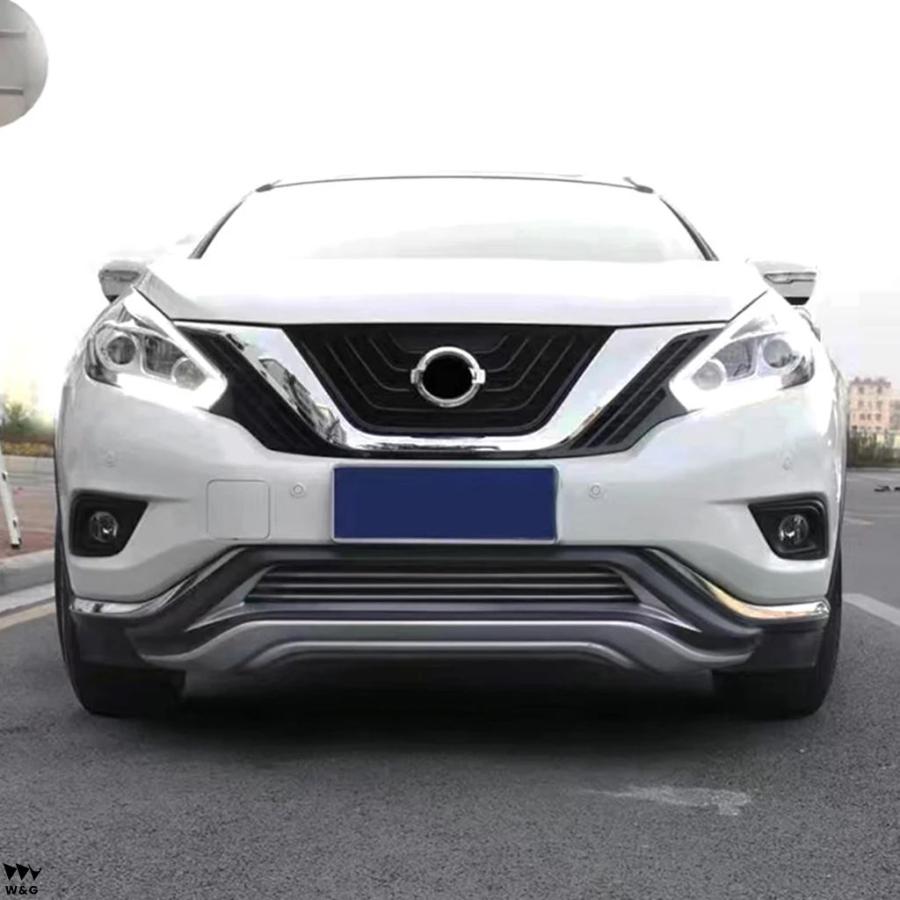 日産 ムラーノ フロント バンパー リップ ボディキット スポイラー 