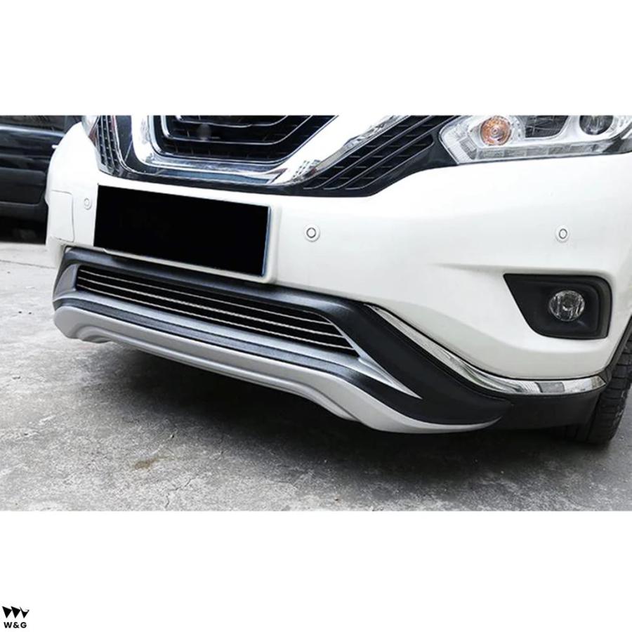 日産 ムラーノ フロント バンパー リップ ボディキット スポイラー 