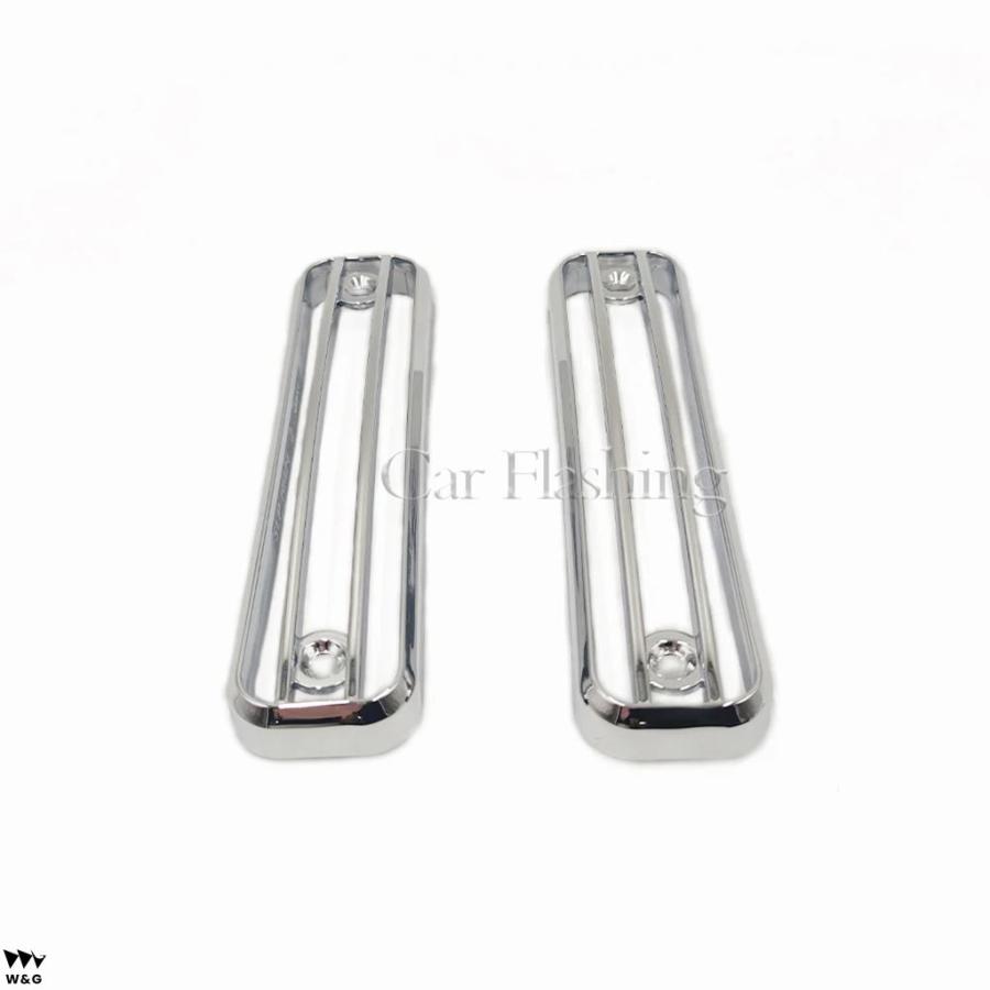 サイド マーカー ライト トリム ガード トリム プロテクター ハマー H2 