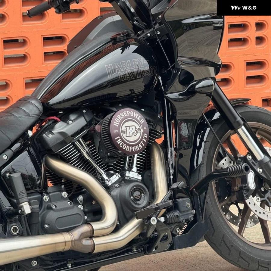 ターサイクルバンパー装飾ブロッ 黒オートバイエンジンガードバンパー
