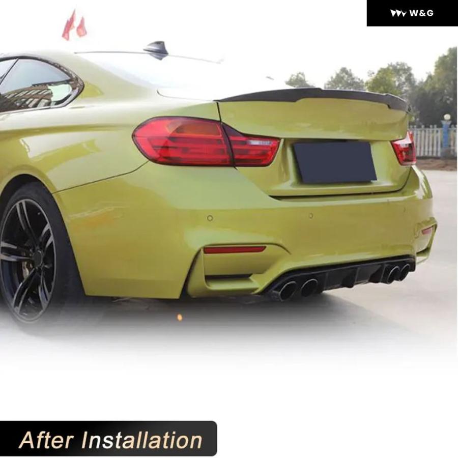 BMW m4 f82 f32 クーペ用　リア　トランク　スポイラー　ウィング 並行輸入品】 カーボン リア トランク スポイラー ウィング BMW 4