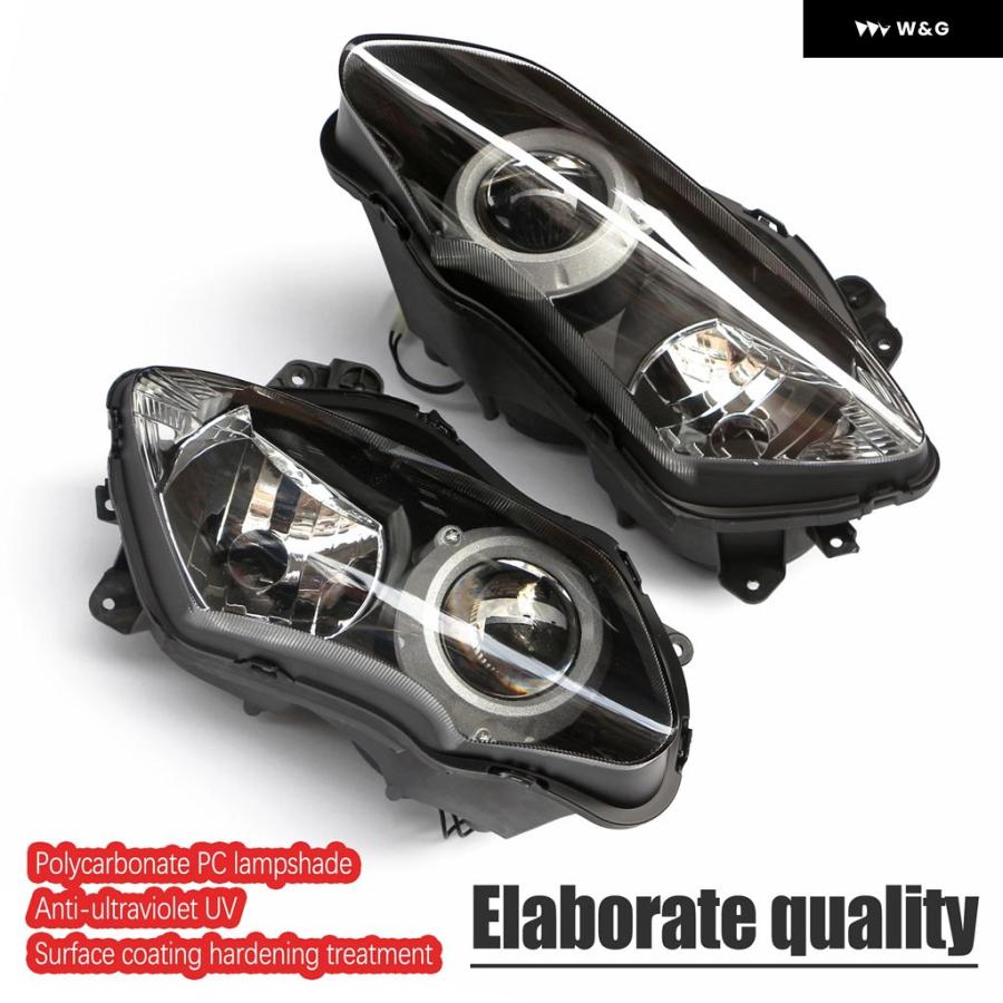並行輸入品 オートバイ バイク ヘッドライト ヘッドランプ ヤマハ YZF-R1 2007 2008 アセンブリ YZF 1000 07 08 ヘッドライト に適合 | ブランド登録なし | 04