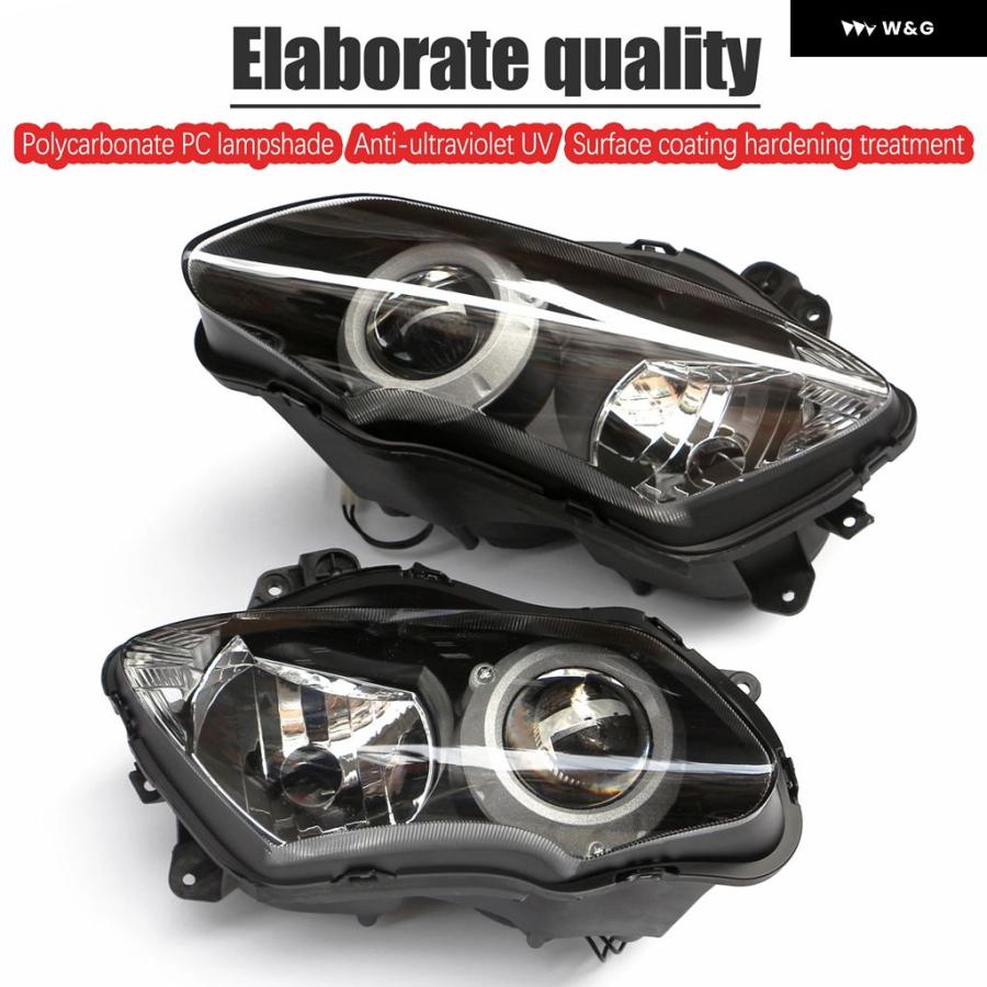 並行輸入品 オートバイ バイク ヘッドライト ヘッドランプ ヤマハ YZF-R1 2007 2008 アセンブリ YZF 1000 07 08 ヘッドライト に適合 | ブランド登録なし | 05