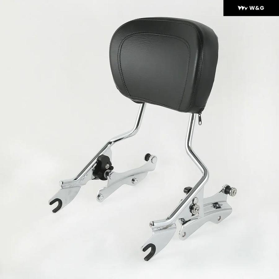 並行輸入品 オートバイ バイク ドッキングキット バックレスト シーシーバー ハーレー ツーリング エレクトラ グライド ロードキング ロードグライド 2014_7