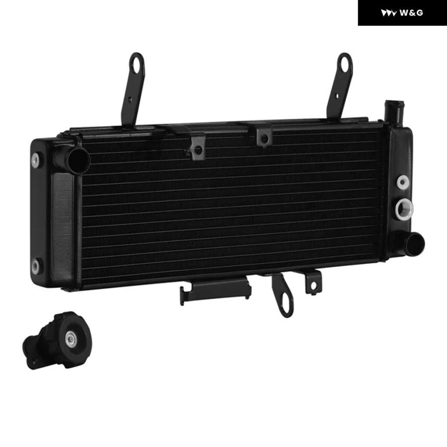 並行輸入品 スズキ SV650S SV650A SV650SA 2003-2004用 ブラック ラジエーター クーラー オートバイ バイク アクセサリーの画像
