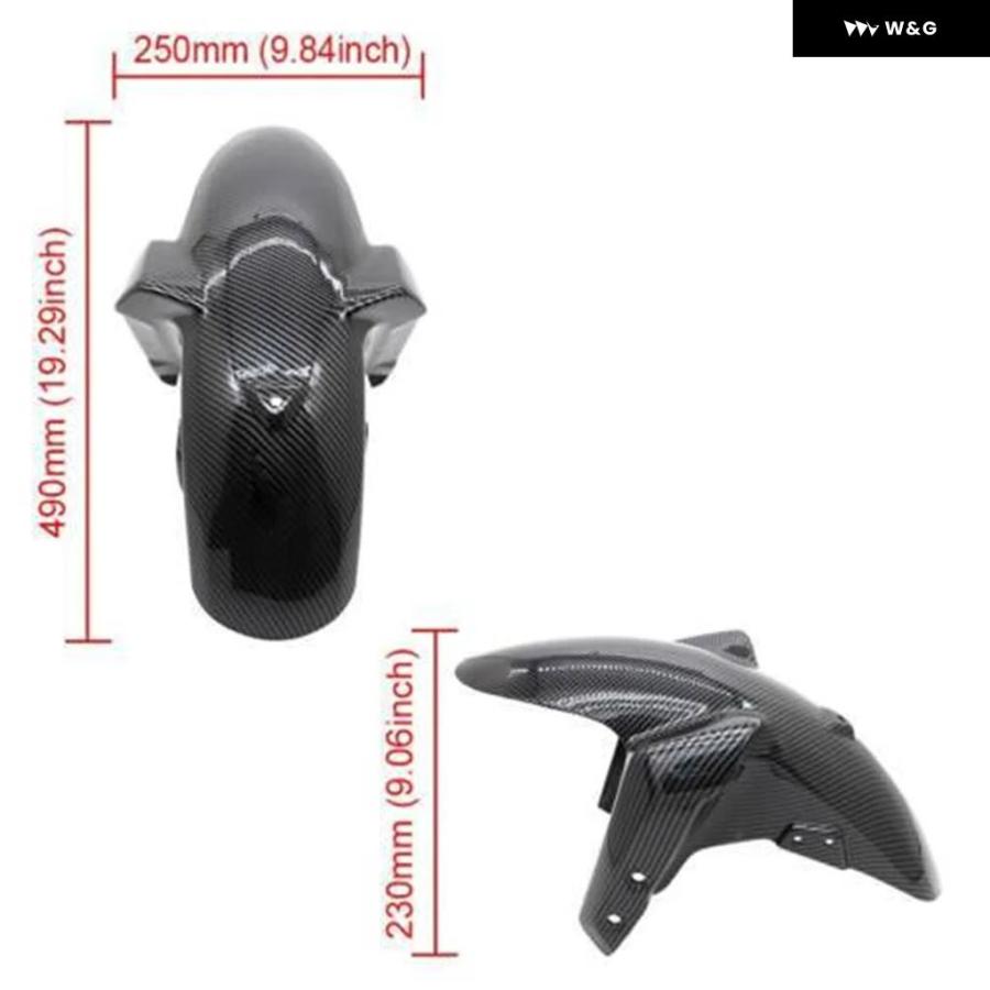 並行輸入品 ヤマハ MT-09 2014-2020 MT09 FZ09 フロントフェンダー オートバイ バイク フェアリング に適合の画像