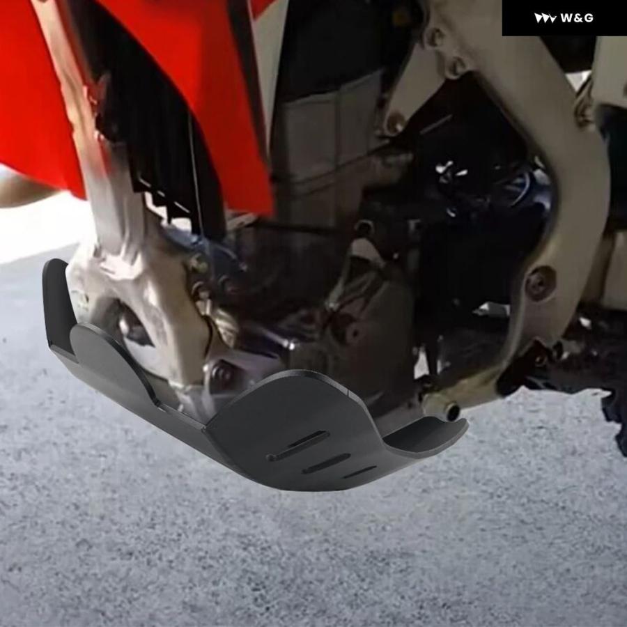 並行輸入品 オートバイ バイク エンジン シャーシガードスキッドプレートフィット ホンダ CRF450R CRF 450 R 2009-2013-16モーターアンダー カバーの画像