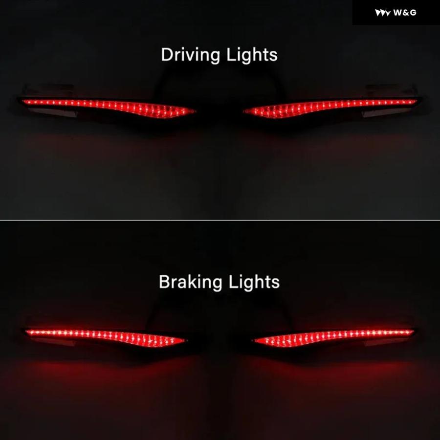 並行輸入品 ホンダ GOLDWING 1800 2012-2017 GOLD WING 1800 F6B オートバイ バイク サドルバッグ アク セントラ イト リアライトストリップ ケーブル ハーの画像