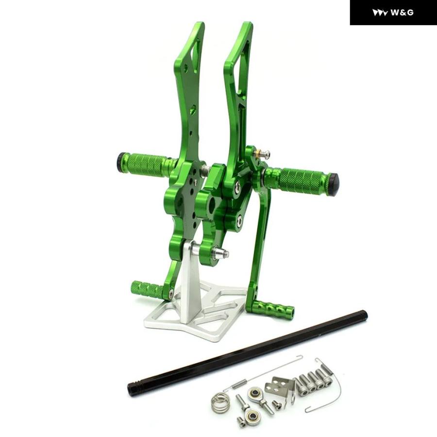並行輸入品 ヤマハ FZ1 2001-2005 04 オートバイ バイク リアセット フットレスト フットペグ アルミ製 リアセット フットレスト フットペグ ペダル_13