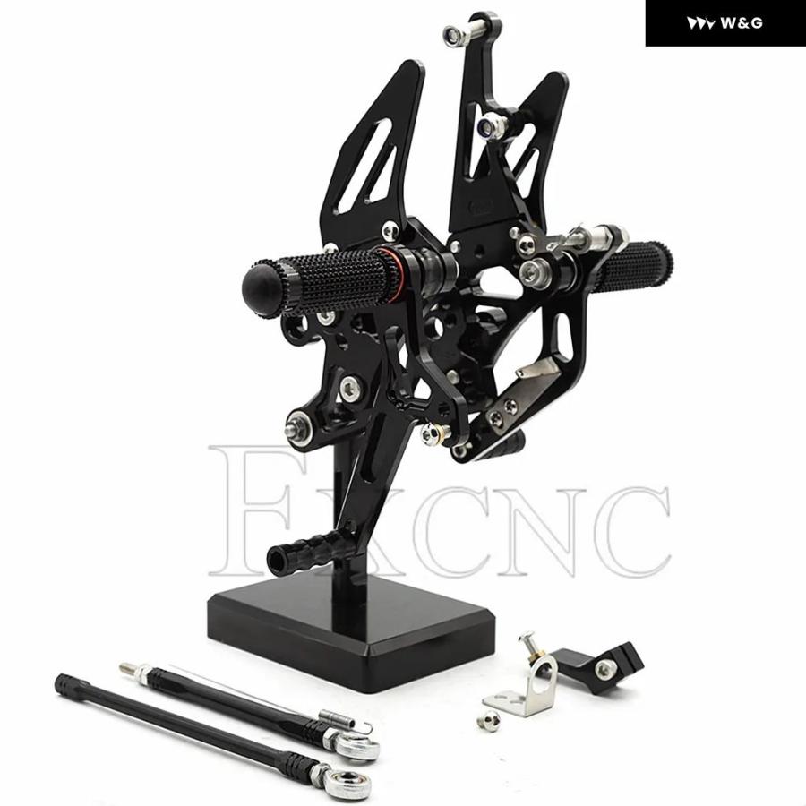 並行輸入品 ヤマハ FZ8 2010-2013 オートバイ バイク リアセット フットレスト フットペグ リアセット アルミ製 フットレスト フットペグ FZ8 2012 用_7