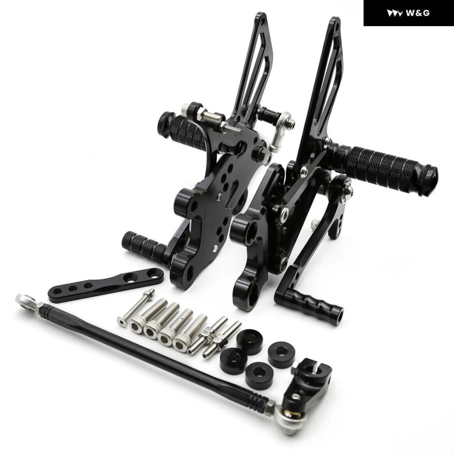 並行輸入品 オートバイ バイク リアセット フットペグ フットレスト フットペグ アプリリア RS250 RS 250 1996-02用の画像