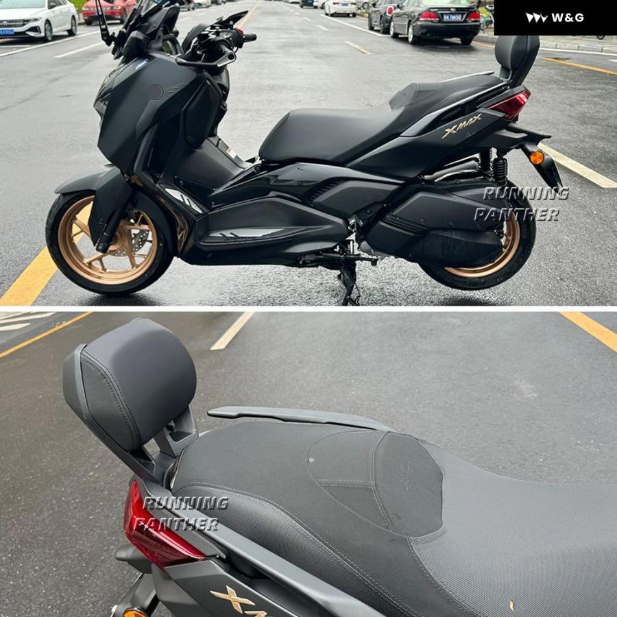 並行輸入品 ヤマハ X-MAX X-MAX300 XMAX300 2023 オートバイ バイク リア テールストック バックレスト クッション パッドの画像
