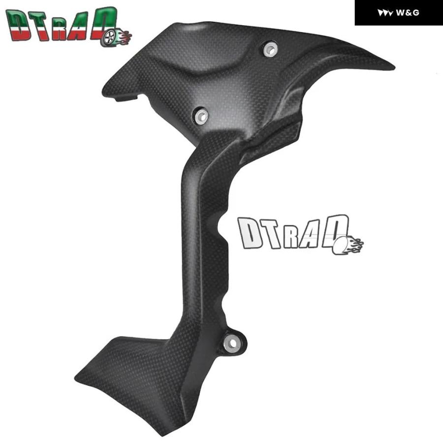 並行輸入品 ドゥカティ MULTISTRADA V4 V4S PIKES PEAK / RALLY / RS 2021 - 2024 カーボン 左 エンジン サイド パネル カバー オートバイ バイク フェアリの画像
