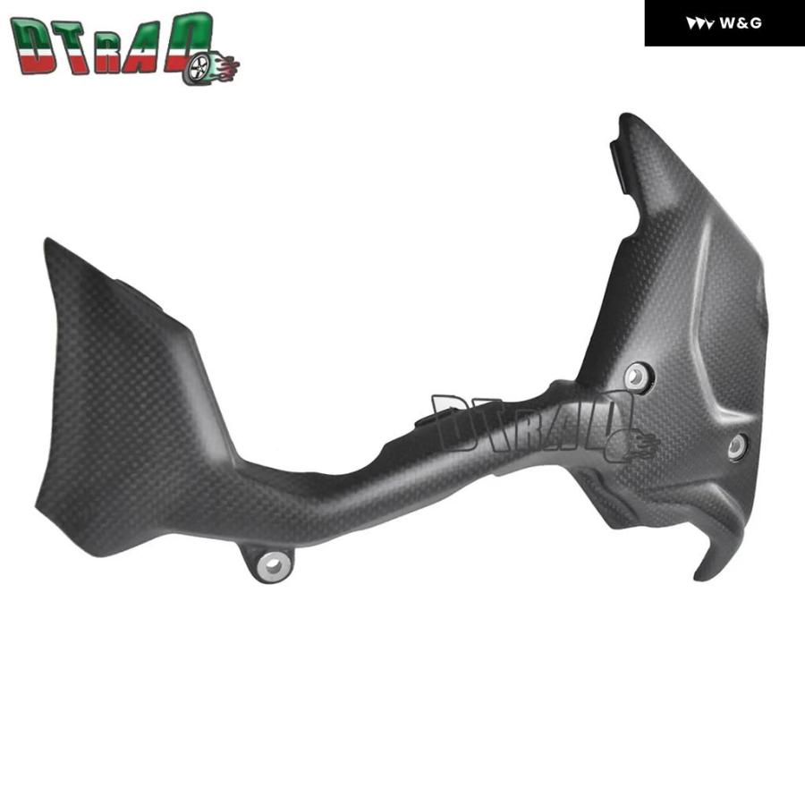 並行輸入品 ドゥカティ MULTISTRADA V4 V4S PIKES PEAK / RALLY / RS 2021 - 2024 カーボン 左 エンジン サイド パネル カバー オートバイ バイク フェアリの画像