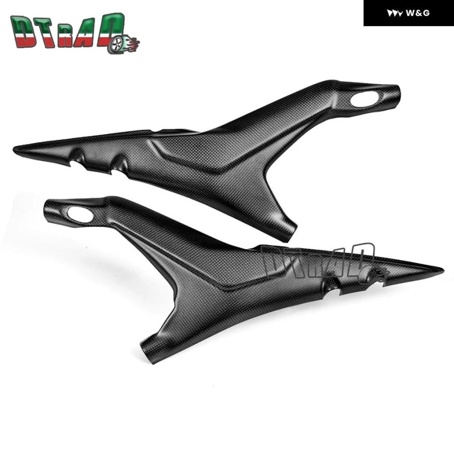 並行輸入品 ドゥカティ PANIGALE V4 V4S V4R SP2 2018-2023用 カーボン フレーム カバー シートサイド パネル オートバイ バイク アクセサリー カスタム パの画像