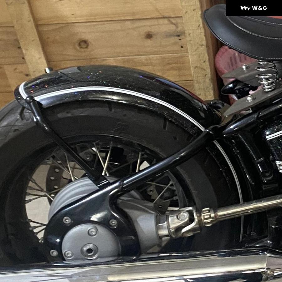 並行輸入品 オートバイ バイク リアフェンダー ROCKBOB スタイル