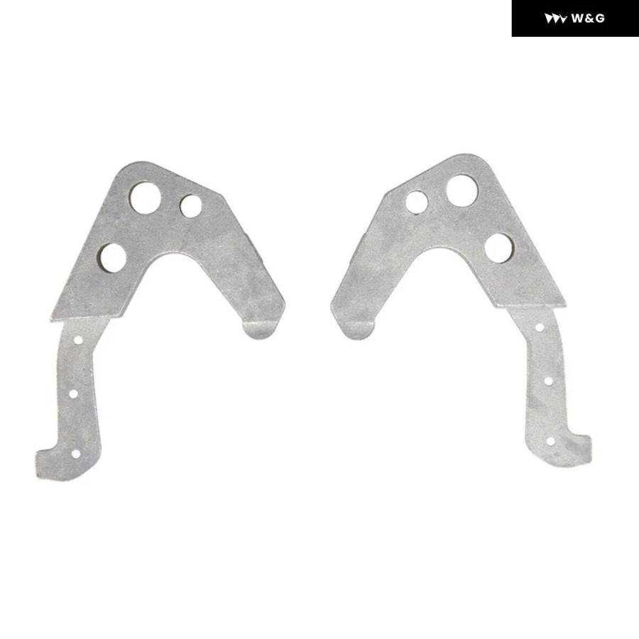 並行輸入品 車 外装 アウター ドアハンドル リペアキット アルミ 左/右