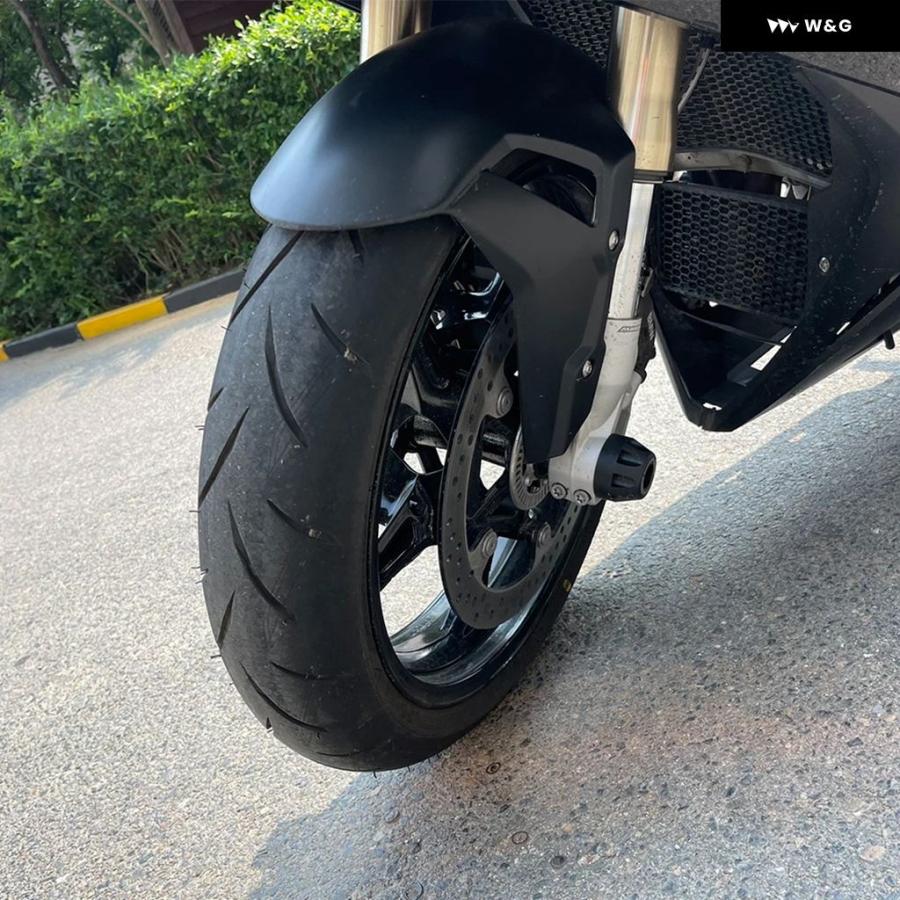 ブランド登録なし - 並行輸入品 BMW S1000RR 2018-21 自動二輪車 自動二輪車 銀輪 プロテクター フロントリアアクスル 民族音楽 ア