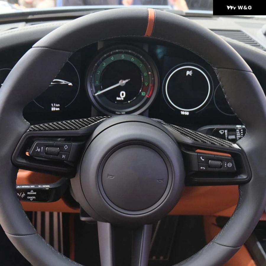 並行輸入品 ポルシェ 911 992 カレラ 2019-2024 カーボン ステアリング