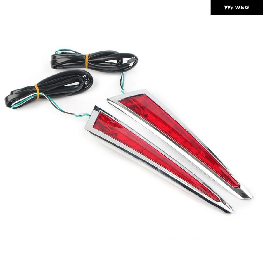 並行輸入品 オートバイ バイク リア サドルバッグ サイド LED ブレーキライト VICTORY CROSS COUNTRY T_1